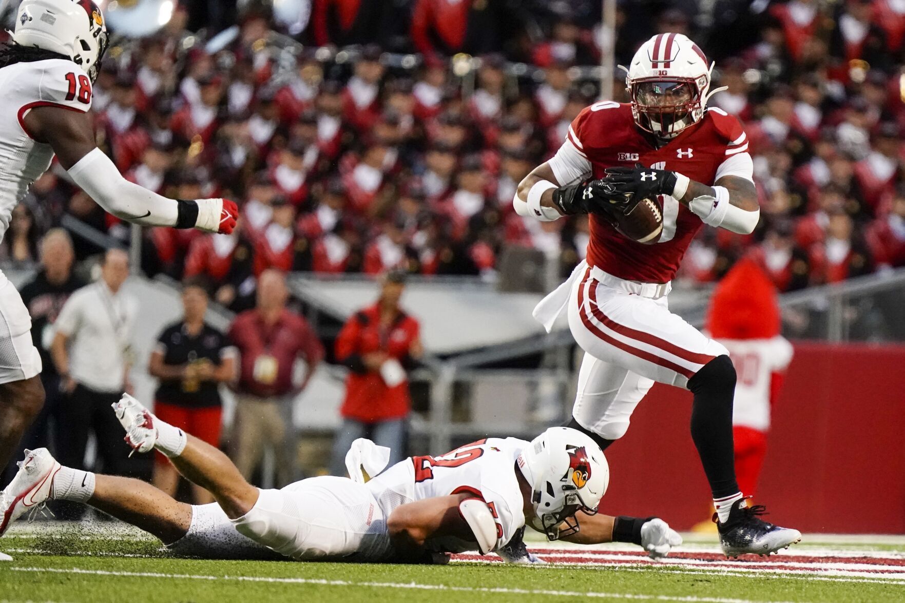 Illinois Saint Wisconsin football